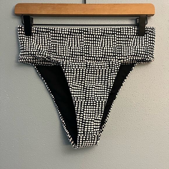 Aerie Hi Cut Cheeky Swim Bottoms - Picture 1 of 2